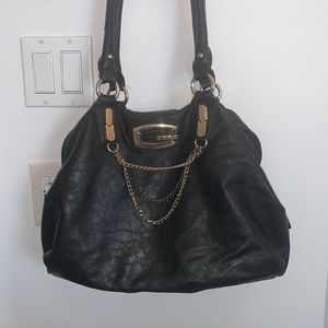 Black handbag